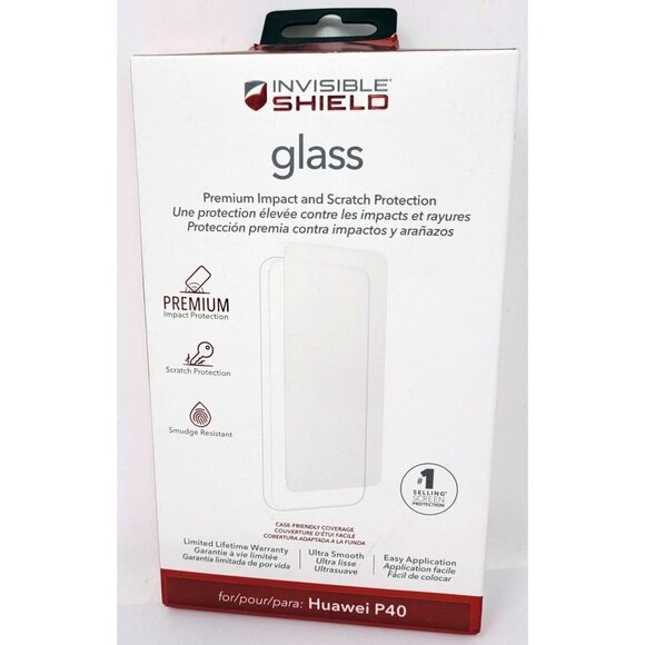 Zagg Glass Screen Protector for Huawei P40, Invisible Shield, NEW - Picture 1 of 2